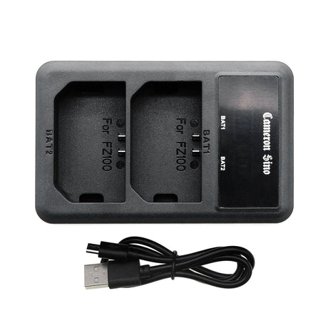 Dual Charger Fits Sony A7 Mark 3, A7r Mark 3, Camera Charger Cameron Sino Technology Limited (Camera)