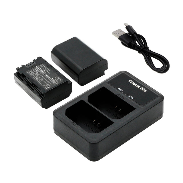 Dual Charger Fits Sony A7 Mark 3, A7r Mark 3, Camera Charger Cameron Sino Technology Limited (Camera)