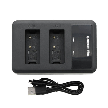 Dual Charger For Canon Lc-e17, Lc-e17c, Lp-e17 Batteries Camera Charger Cameron Sino Technology Limited (Camera)