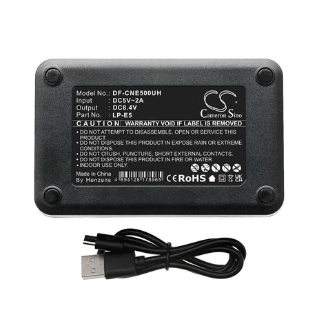 Dual Camera Charger For Canon Lc-e5, Lp-e5 Batteries Camera Charger Cameron Sino Technology Limited (Camera)
