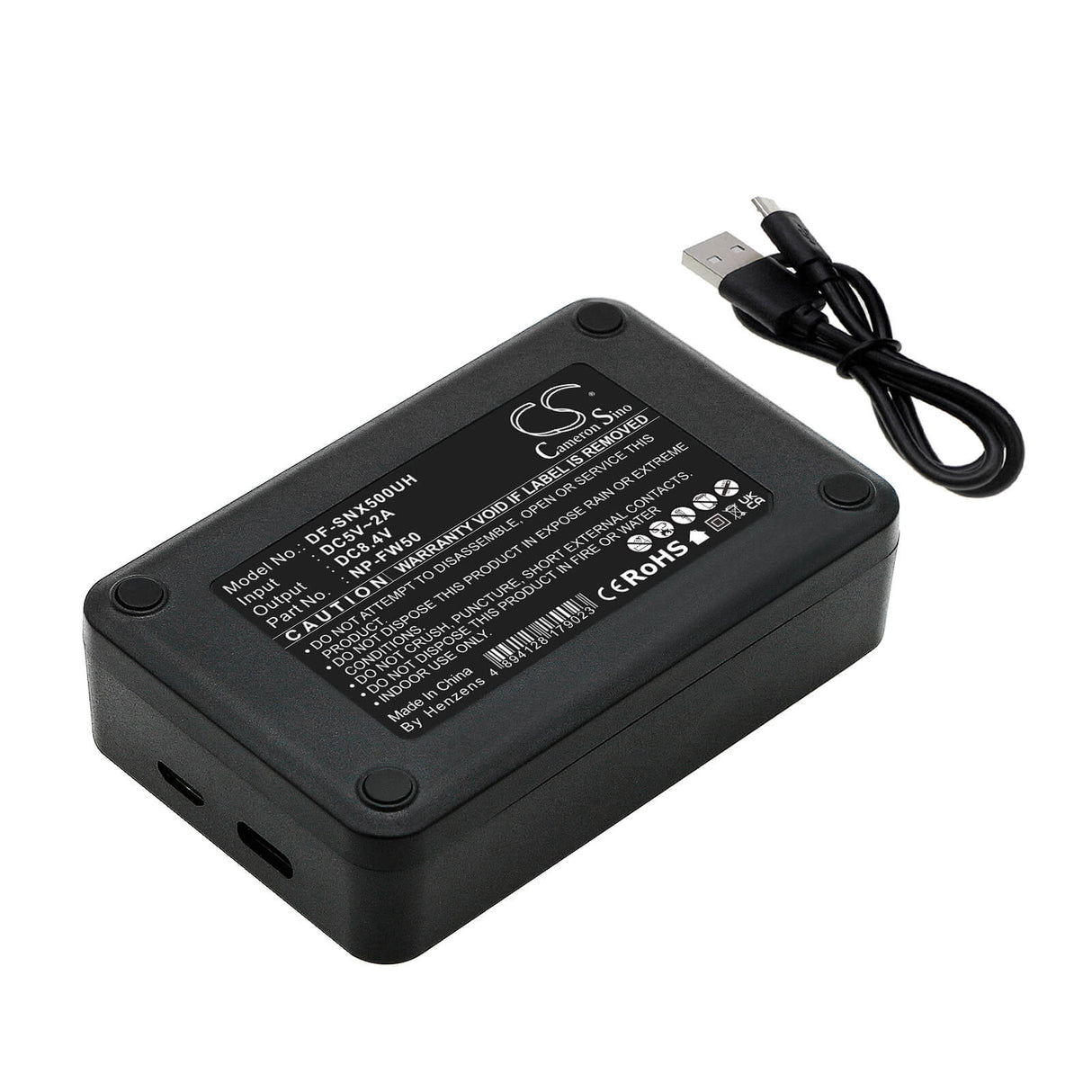 Dual Charger For Sony Bc-vw1, Np-fw50 Batteries Camera Charger Cameron Sino Technology Limited (Camera)