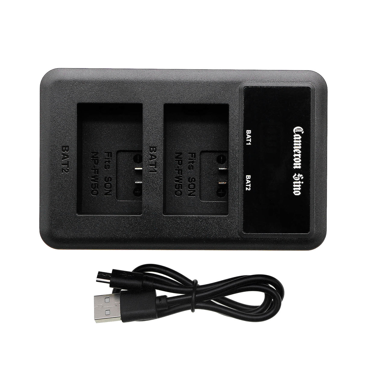 Dual Charger For Sony Bc-vw1, Np-fw50 Batteries Camera Charger Cameron Sino Technology Limited (Camera)