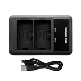 Dual Charger To Charge Canon Lp-e6, Lp-e6n, Lc-e6, Lc-e6e Camera Charger Cameron Sino Technology Limited (Camera)