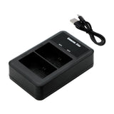 Dual Charger To Charge Canon Lp-e6, Lp-e6n, Lc-e6, Lc-e6e Camera Charger Cameron Sino Technology Limited (Camera)