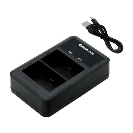 Dual Charger To Charge Canon Lp-e6, Lp-e6n, Lc-e6, Lc-e6e Camera Charger Cameron Sino Technology Limited (Camera)