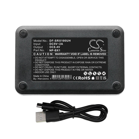 Dual Slot Charger For Sony Bc-csxb, Bc-dcy, Np-bx1, Np-by1 Batteries Camera Charger Cameron Sino Technology Limited (Camera)