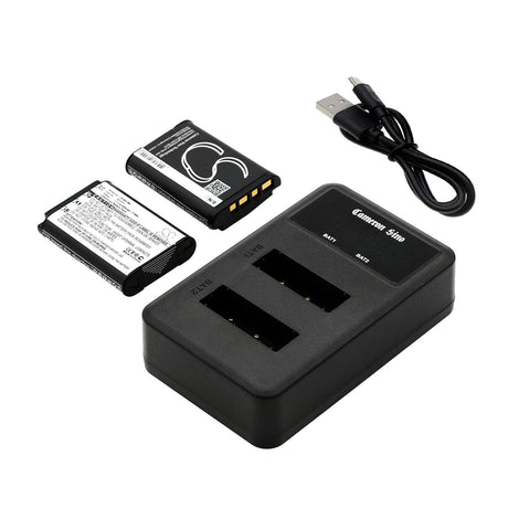 Dual Slot Charger For Sony Bc-csxb, Bc-dcy, Np-bx1, Np-by1 Batteries Camera Charger Cameron Sino Technology Limited (Camera)