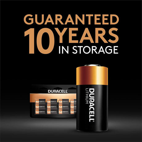 Duracell 3v Dl123a 1400mah Lithium Battery Replaces Cr123, Cr123a - Non Rechargeable Other Duracell
