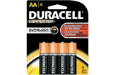 Duracell Aa 4 Pack Coppertop Batteries Modèle Mn1500 4 Sur Une Carte Piles Pour Consommateurs Cameron Sino Technology Limited (Suspendu)