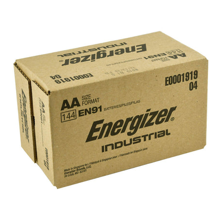 Energizer Aa Industrial En91 Alkaline Battery 1.5v Lr06 Other Energizer