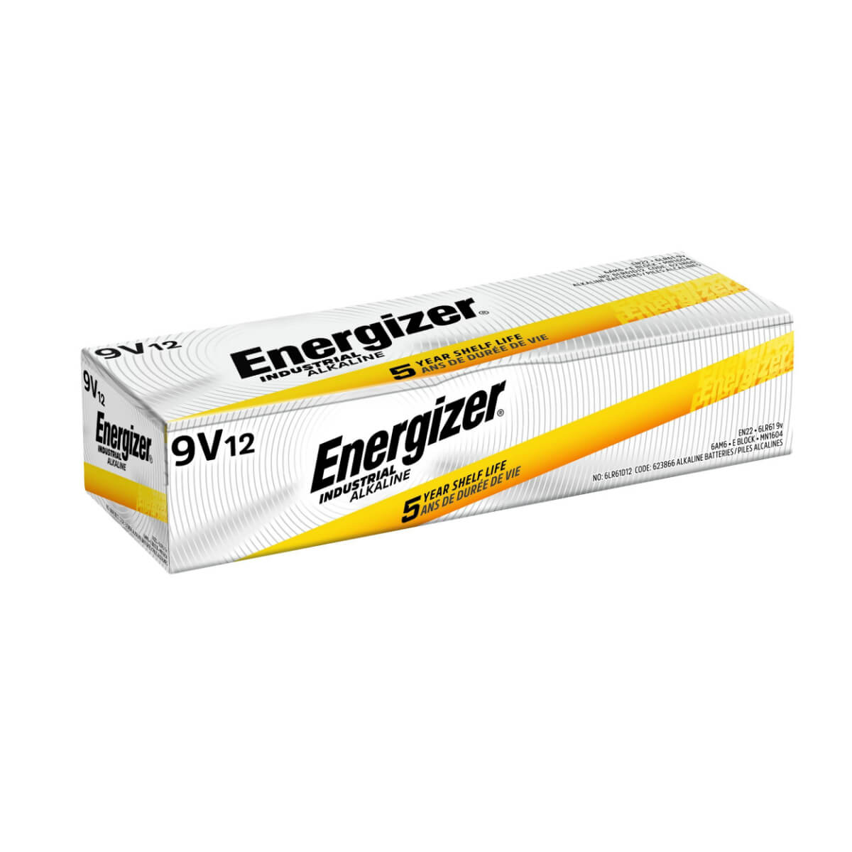Energizer Industrial 9v Alkaline Battery En22- Non Rechargeable Other Energizer