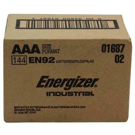 Energizer Industrial Aaa En92 Alkaline Battery Model - Non Rechargeable Other CB Range