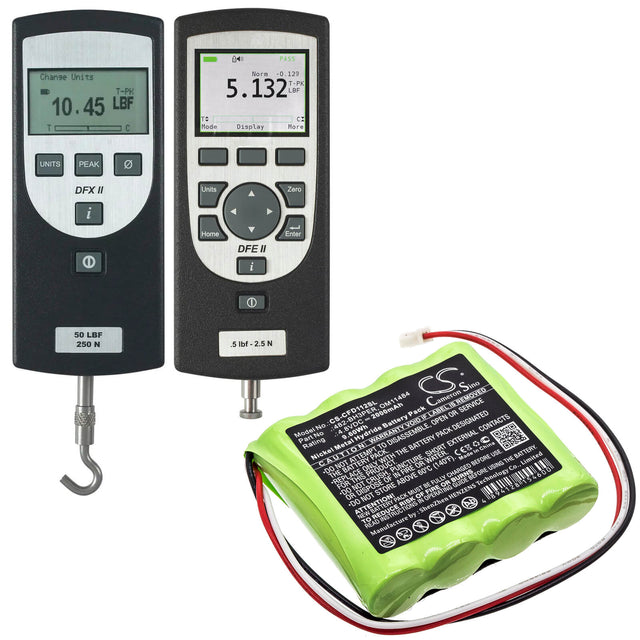 4.8V, Ni-MH, 2000mAh, Equipment battery fits Chatillon, 482-bh3per, DFE2, Dfs2, 9.6Wh Equipment, Survey, Test Cameron Sino Technology Limited