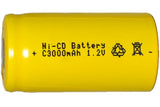 Generic C Size Flat Top Nicd Rechargeable Battery - 3000 Mah Other CB Range