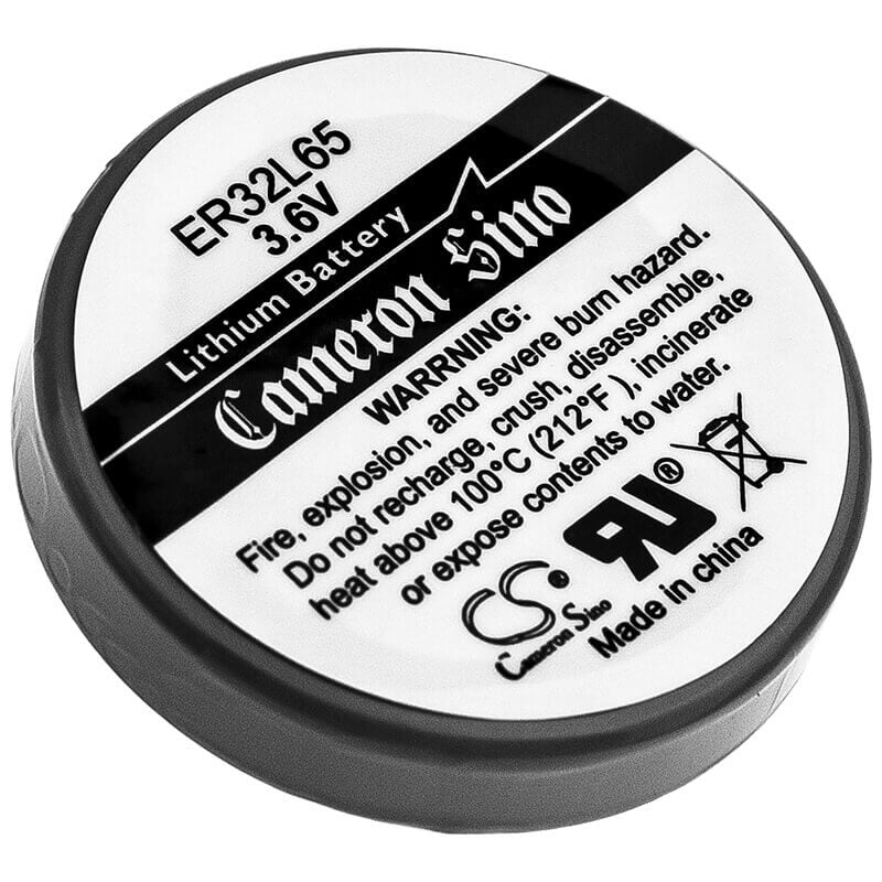 Generic ER32L65, 1/6D Primary Lithium Cell Battery, Li-socl2, 3.6v, 1000mAh ER32L65 Cameron Sino Technology Limited