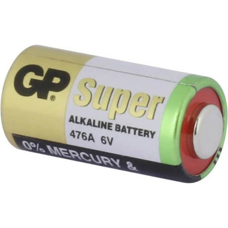 GP 476A, 4LR44, PX28A, A544 6V Alkaline Battery For Alarm And Key Fobs Consumer Batteries GP Batteries