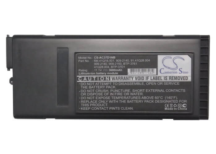 Grey Battery For Acer Travelmate 610, Travelmate 610tx, Travelmate 610txv 11.1v, 3600mah - 39.96wh Notebook, Laptop Cameron Sino Technology Limited (Suspended)   