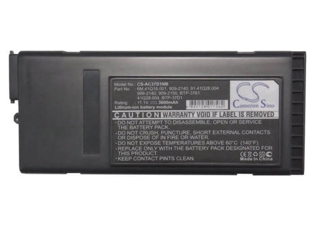Grey Battery For Acer Travelmate 610, Travelmate 610tx, Travelmate 610txv 11.1v, 3600mah - 39.96wh Notebook, Laptop Cameron Sino Technology Limited (Suspended)   