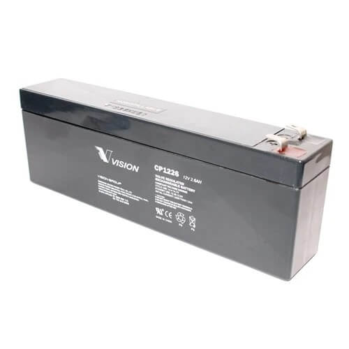 Gs Portalac Px12026, Tlv1226f1s, Leoch Lp12-2.6, 12 Volt Sealed Lead Acid Battery Other CB Range