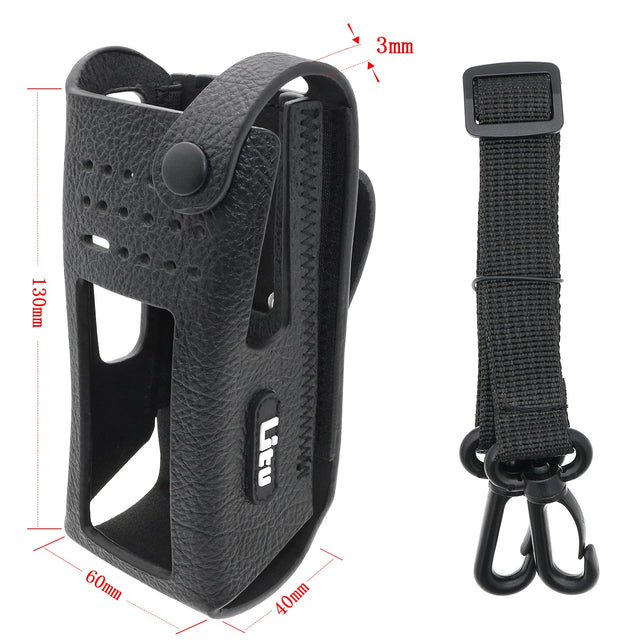Hard Leather Carry Case, Fits Motorola Apx9000, Dgp8550e Two-Way Radio Case Cameron Sino Technology Limited