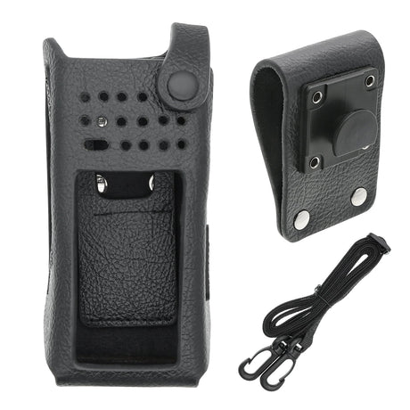 Hard Leather Carry Case, Fits Motorola Apx9000, Dgp8550e Two-Way Radio Case Cameron Sino Technology Limited