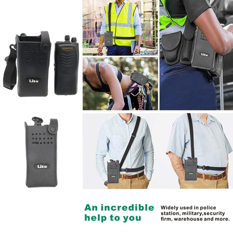 Hard Leather Carry Case, Fits Motorola Dp4400e, Dp4401e Two-Way Radio Case Cameron Sino Technology Limited