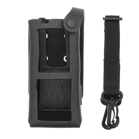 Hard Leather Carry Case, Fits Motorola R7 two-way radio Two-Way Radio Case Cameron Sino Technology Limited