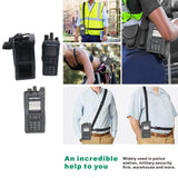 Hard Leather Carry Case, Fits Motorola R7 two-way radio Two-Way Radio Case Cameron Sino Technology Limited