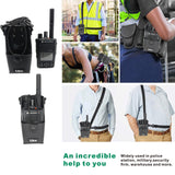 Hard Leather Carry Case, Fits Motorola two-way radio Cp040, Dp1400 Two-Way Radio Case Cameron Sino Technology Limited