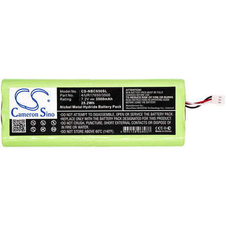 7.2V, Ni-MH, 3500mAh, Equipment battery fits Nikon, 4/ur17650/3500, 330 total stations, Dtm-300, 25.2Wh Equipment, Survey, Test Cameron Sino Technology Limited