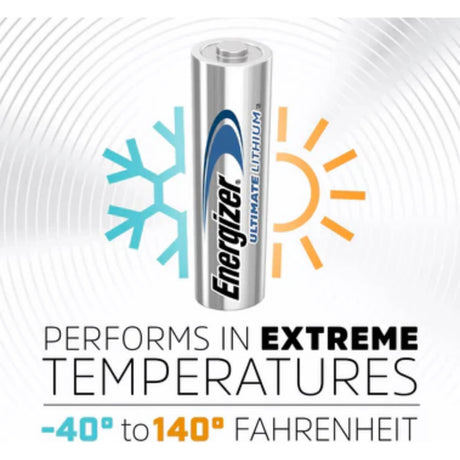 L92 Energizer AAA Ultimate Lithium Battery 1.5v Extra Long Runtime 1200mah - Non Rechargeable Other Energizer