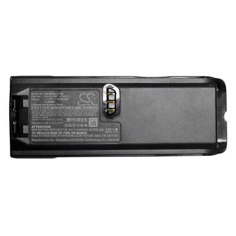 7.4V, Li-ion, 4300mAh, Two-Way Radio battery fits Motorola, Bp8299mhuc, Ntn8293, Ntn8294, 31.82Wh Two-Way Radio Cameron Sino Technology Limited