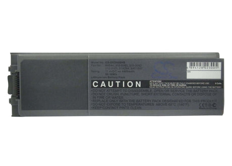 Metallic Grey Battery For Dell Inspiron 8500, Inspiron 8500m, Inspiron 8600 11.4v, 4400mah - 50.16wh Batteries for Electronics Cameron Sino Technology Limited (Suspended)   