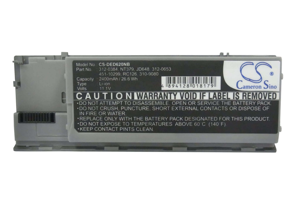 Metallic Grey Battery For Dell Latitude D620, Latitude D630, Precision M2300 11.1v, 2200mah - 24.42wh Batteries for Electronics Cameron Sino Technology Limited (Suspended)   