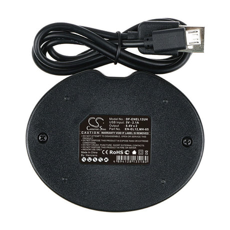 Camera Charger for Nikon En-el12, Mh-65 Camera Charger Cameron Sino Technology Limited (Camera)