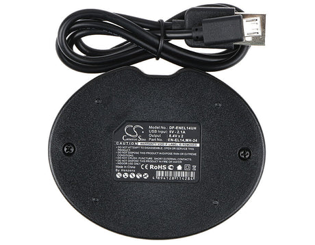 Nikon En-el14, Mh-24 Camera Charger Camera Charger Cameron Sino Technology Limited (Camera)