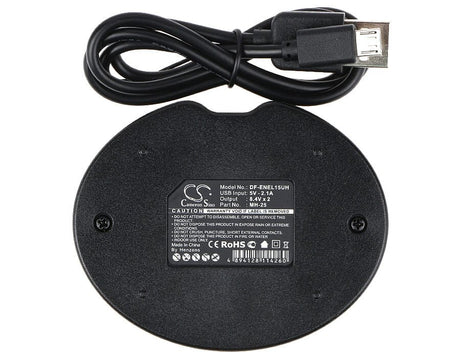 Camera Charger for the Nikon EN-EL15, EN-EL15A, EN-EL15B Battery Charger Cameron Sino Technology Limited