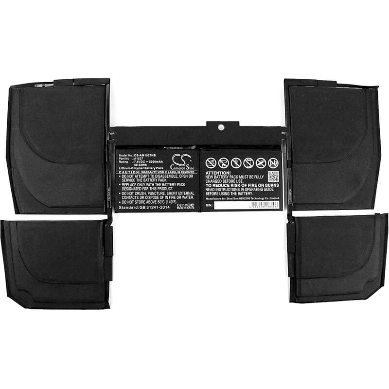 Notebook Battery For Apple, M F855ll/a, Macbook 12 Inch Retina A1534, 7.6v, 5200mah - 39.52wh Notebook, Laptop Cameron Sino Technology Limited