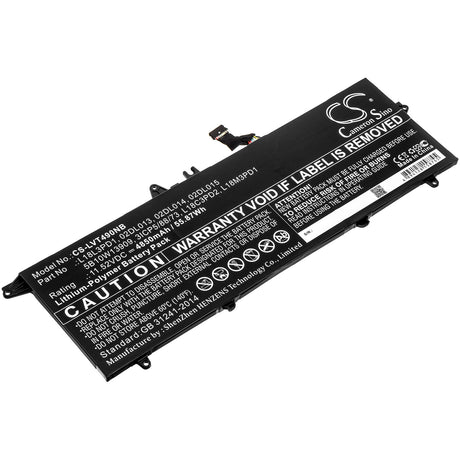 Notebook Battery For Lenovo, T490s 20nx001fcd, Thinkpad T490s, Thinkpad T490s(20nx000rcd) 11.52v, 4850mah - 55.87wh Notebook, Laptop Cameron Sino Technology Limited