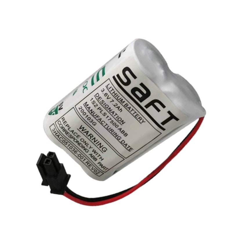 PLC Battery For Abb Robotics 3hac051036-001 Rev02 B 3.6v, 7200mah Robotics Battery BB Generic