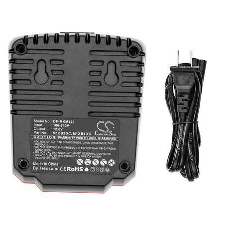 Power Tool Charger Fits Milwaukee Li-ion 12v C12 Fm, C12 Hz, C12 Hz-0, Power Tools Charger Cameron Sino Technology Limited (Power Tools)