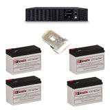 Batteries For Cyberpower 1500VA pr1500lcdrt2u UPS, 4 X 12v, 9ah - 108wh UPS Batteries CB Range