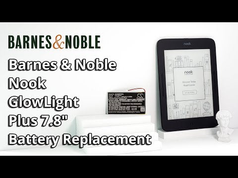 3.7V, Li-Polymer, 1500mAh, Tablet battery fits Barnes & Noble, Pr-285084, Bnrv700, Glowlight Plus 7.8, 5.55Wh Tablet Cameron Sino Technology Limited
