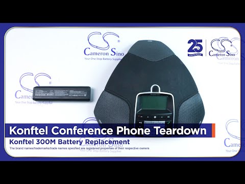 7.4v, Li-ion, 5200mah, Conference phone battery Fits Konftel 300m, 300mx, 38.48wh Communication & Conferencing Cameron Sino Technology Limited