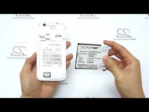 3.8V, Li-Polymer, 2000mAh, SmartPhone battery fits Kazam, 5834003660, Th25014-01, Thunder2 5.0, 7.6Wh Mobile, SmartPhone Cameron Sino Technology Limited (Smartphone)