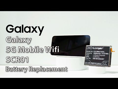 3.85V, Li-Polymer, 4900mAh, Hotspot battery fits Samsung, Samsung, Eb-ba426aby, Galaxy 5g Mobile Wifi, Galaxy A32, 18.87Wh Hotspot Cameron Sino Technology Limited