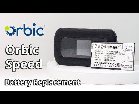 3.7V, Li-ion, 3000mAh, Hotspot battery fits Kajeet, Verizon, Orbic, Bte-3003, Smartspot V400, 11.10Wh Hotspot Cameron Sino Technology Limited