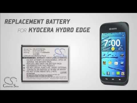 3.7V, Li-ion, 1300mAh, SmartPhone battery fits Kyocera, 5aaxbt063gea, C5215, Hydro Edge, 4.81Wh Mobile, SmartPhone Cameron Sino Technology Limited (Smartphone)