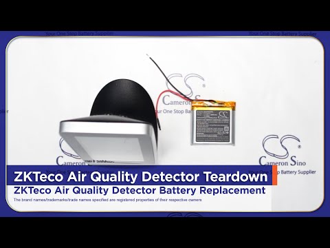 3.7V, Li-Polymer, 3000mAh, Equipment Battery fits Zkteco, Aqd-v43-w, Multifunctional Air Quality De, 11.1Wh Equipment, Survey, Test Cameron Sino Technology Limited