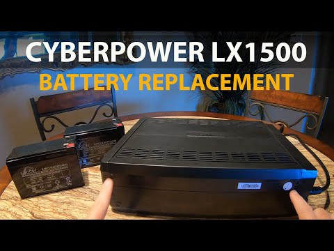 UPS Batteries For Cyberpower LX1500GU UPS, 2 X 12v, 9ah - 108wh UPS Batteries CB Range